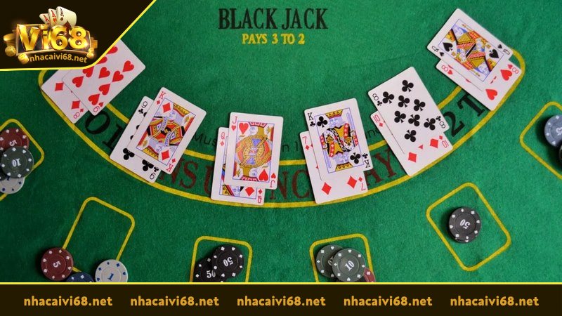 blackjack vi68 luật chơi hấp dẫn